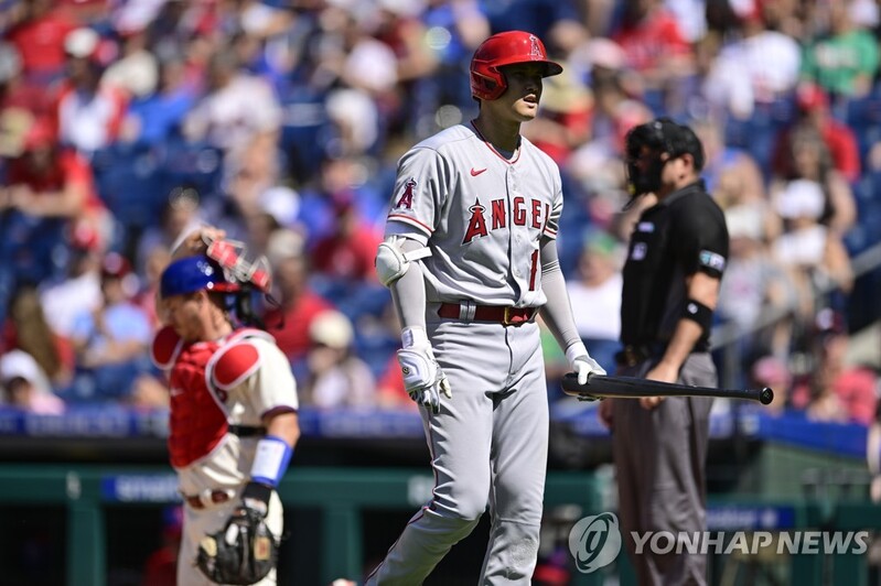 동점 만루포에 끝내기 홈런까지 허용…에인절스 11연패 추락