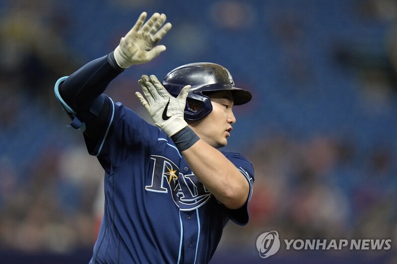 Rays' Choi Ji-man smacks 5th homer, takes team RBI lead