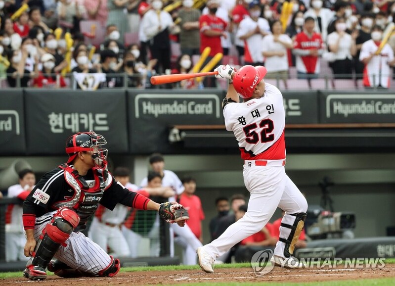 Tigers go from last to first in home runs in KBO