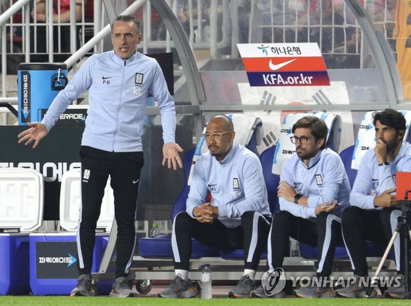 S. Korea coach calls for 'simple' decision-making after draw vs. Paraguay