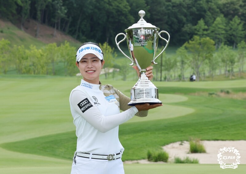 시즌 2승 박민지 "상금왕 욕심 없어…LPGA 메이저에 도전하겠다"