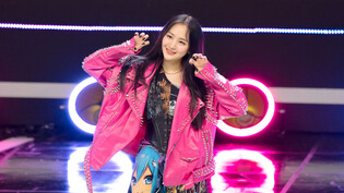 Girl group bugAboo at 'Pop' media showcase