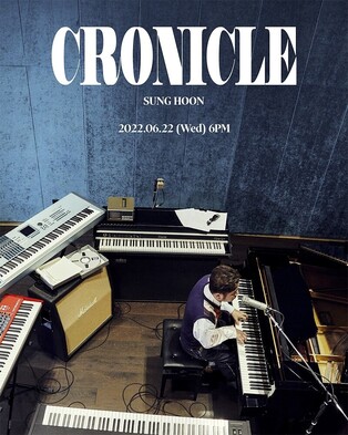 Sung-hoon to make comeback in 11 years with full album ‘Cronicle’ on June 22