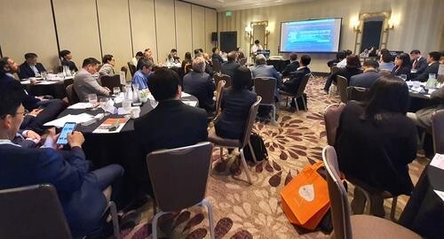S. Korea's bourse operator holds investor relations sessions in San Diego