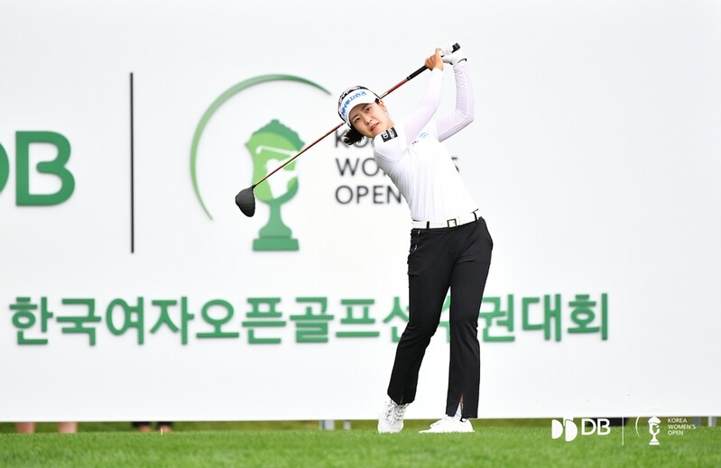밥차 쏜 박민지, 한국여자오픈 첫날부터 선두