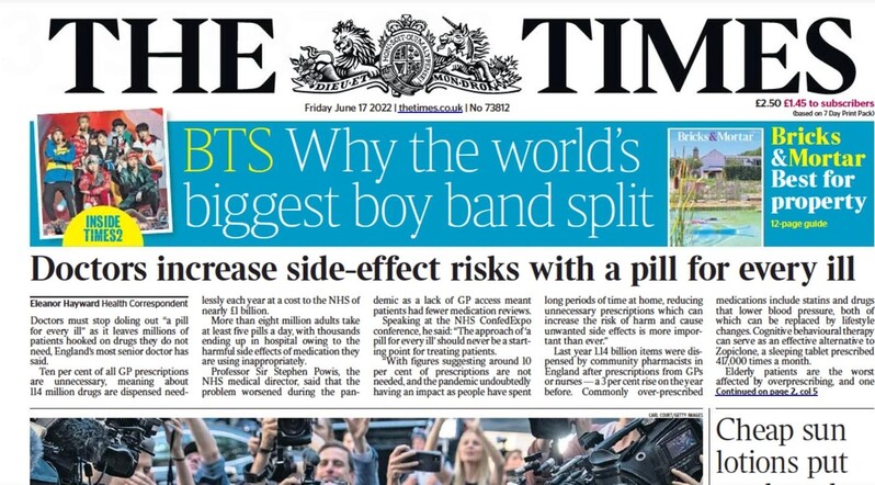 英 유력지 "BTS 삶은 '신경쇠약 공식'…혹사당하는 백만장자"