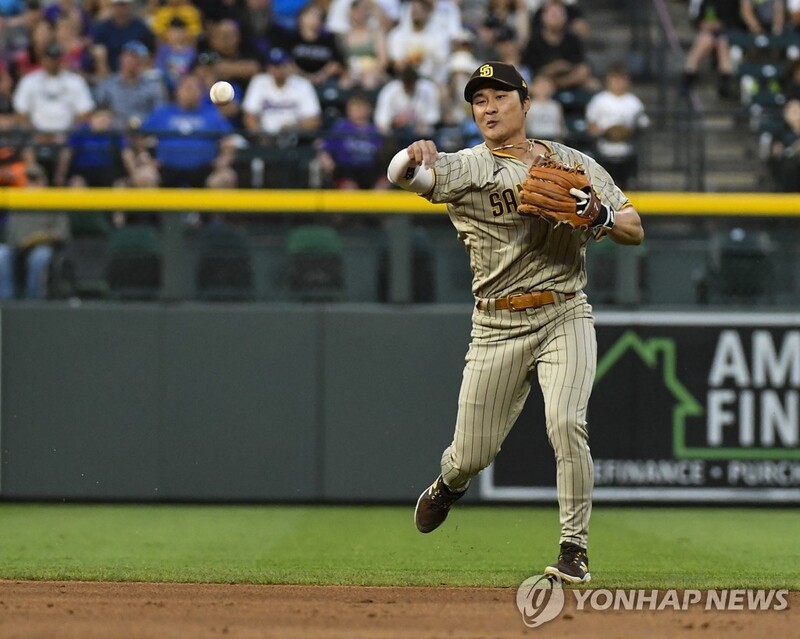 샌디에이고 김하성, 9회 2루타 쳤으나 팀은 1점차 패배