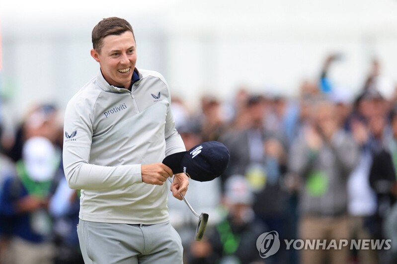 US오픈 우승 피츠패트릭, 남자골프 세계 랭킹 10위로 도약