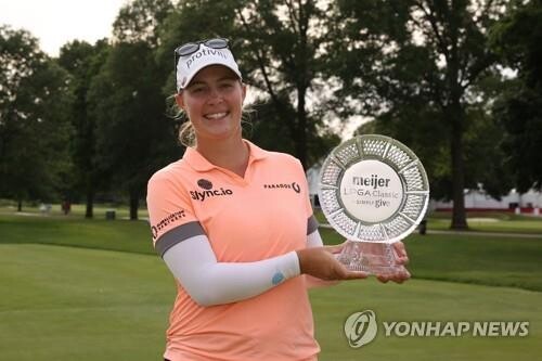 '셰브론 챔피언' 컵초, LPGA 마이어 클래식 우승…시즌 2승째(종합)