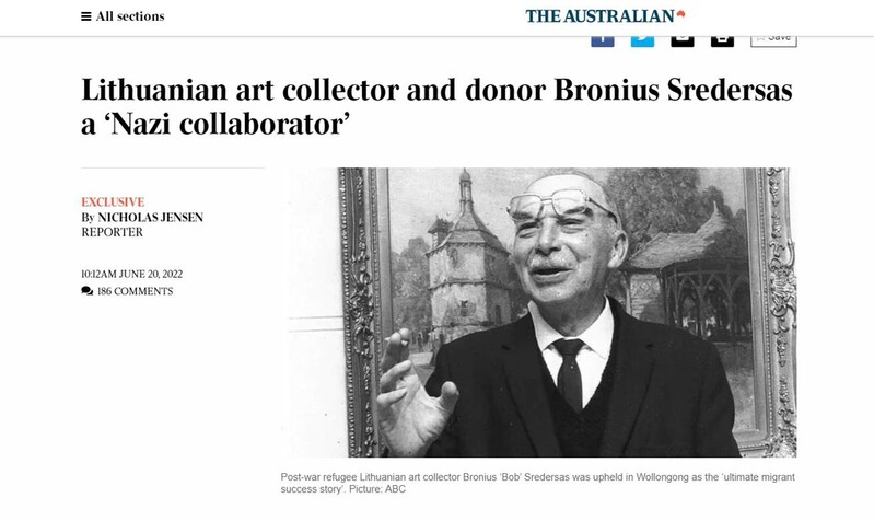 "호주 유명 미술품 수집가, 알고 보니 나치 협력자"