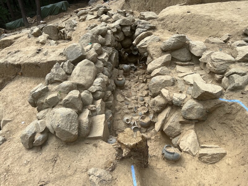 구미시, 황상동 고분군 발굴조사 현장 공개