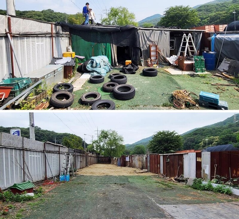 남양주시 "별내동 개 도축장 자진 철거 유도"