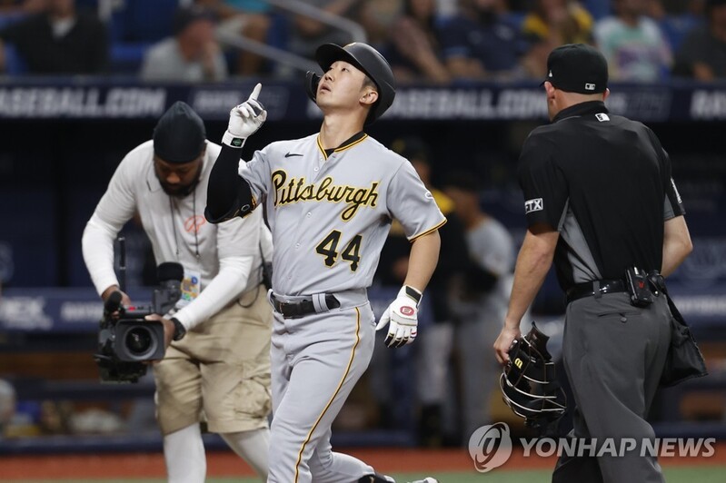 피츠버그 박효준, 시즌 2호 홈런…탬파베이 끝내기 승리(종합)