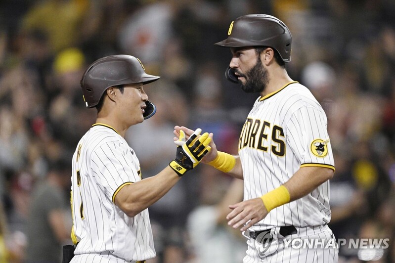 김하성, 7경기 연속 안타 행진…샌디에이고 1-0 신승
