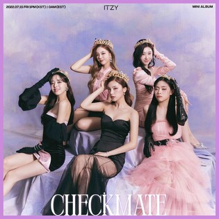 Girl group ITZY reveals concept photo for their upcoming mini album 'CHECKMATE'