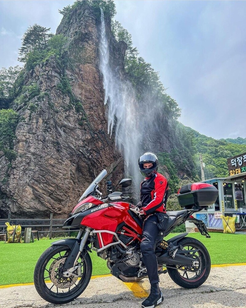 모터바이크로 서울-인제 횡단한 사우디 관광책임자
