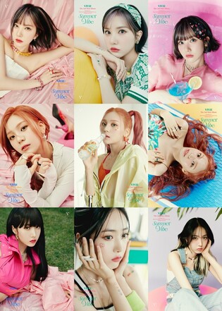 VIVIZ's concept photo for 'Summer Vibe' drops