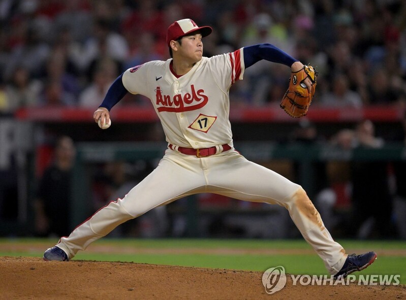 에인절스 오타니 5⅔이닝 11K 무실점…시즌 7승 수확