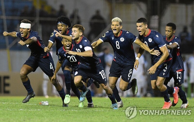도미니카공화국 남자축구, 사상 첫 올림픽 출전…파리행 예약