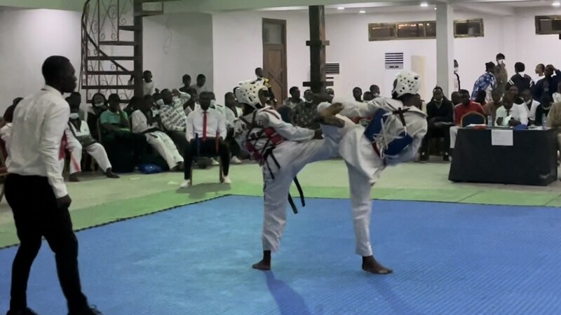 민주콩고서 3년만에 대사배 태권도 대회 열어