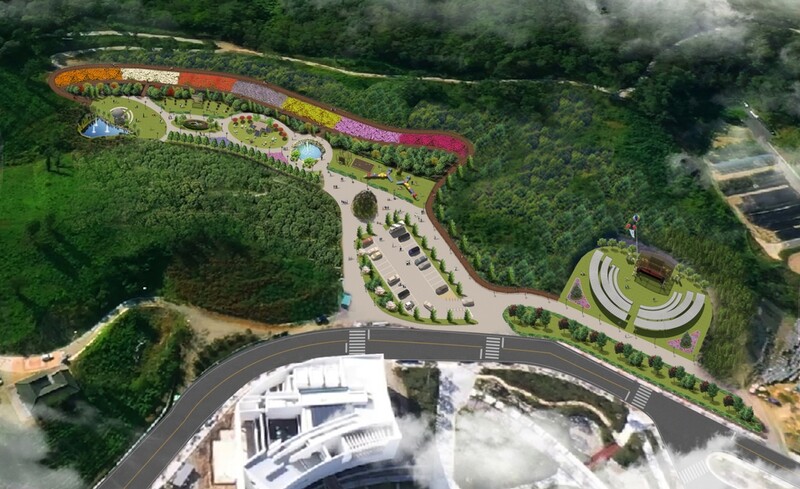 영동 매천리에 '레인보우힐링 숲 가족놀이공원' 조성