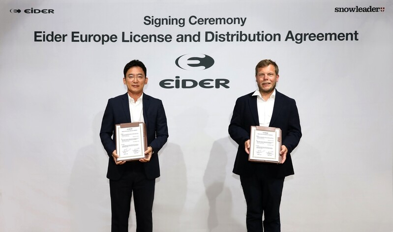 아웃도어 브랜드 아이더, 유럽 시장으로 역진출