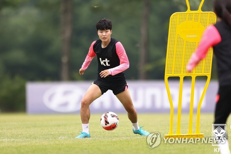 S. Korean star Ji So-yun not shying away from challenge at regional football tourney