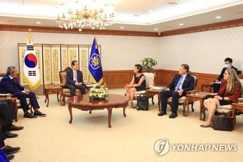 S. Korea seeks U.S. congressional support for corporate activities, trade