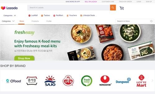 S. Korean meal-kit maker Fresheasy enters e-commerce sites in Singapore