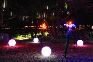 'Gungnamji Yahan (夜) Night' with light sculptures to be held until end of July