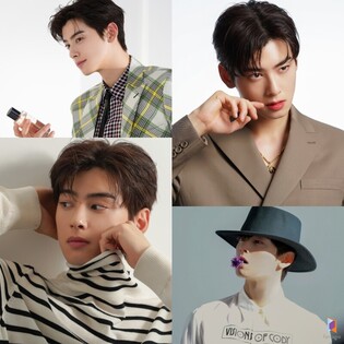 Cha Eun-woo’s behind the scene photo for photo shoot drops