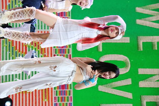 Photos of STAYC at showcase of 'WE NEED LOVE'