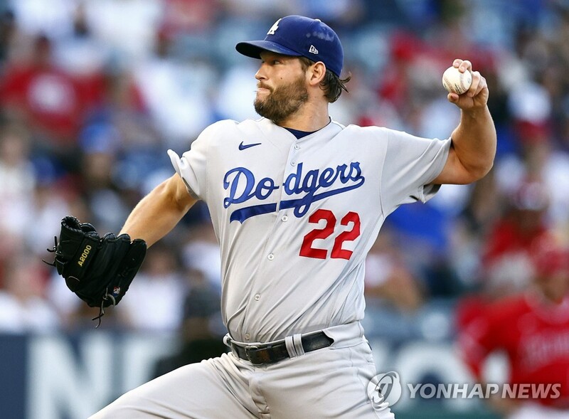 커쇼, MLB 올스타 첫 선발 등판…오타니는 타격에만 집중