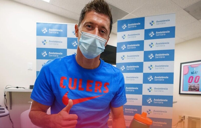 레반도프스키, 메디컬테스트 통과…FC바르셀로나 미국 투어 합류