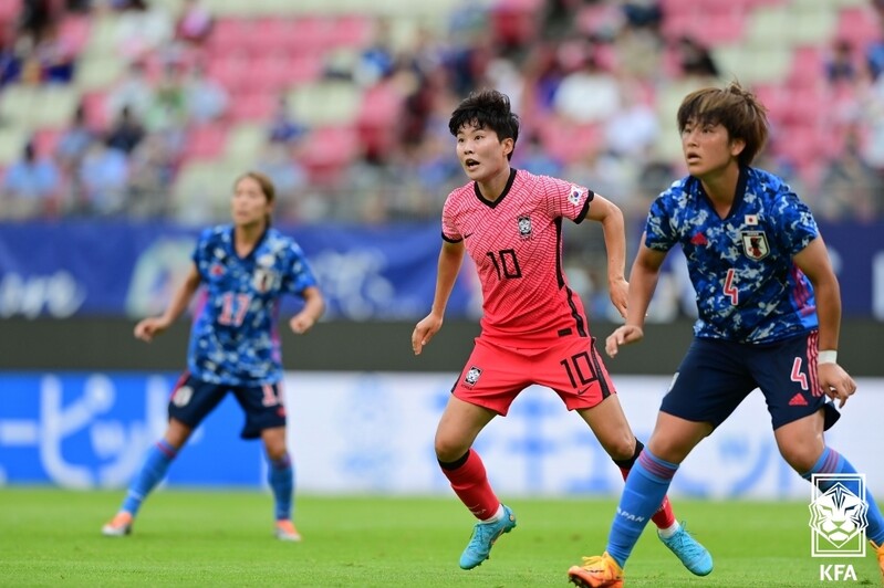 S. Korea lose to Japan to open regional women's football tournament