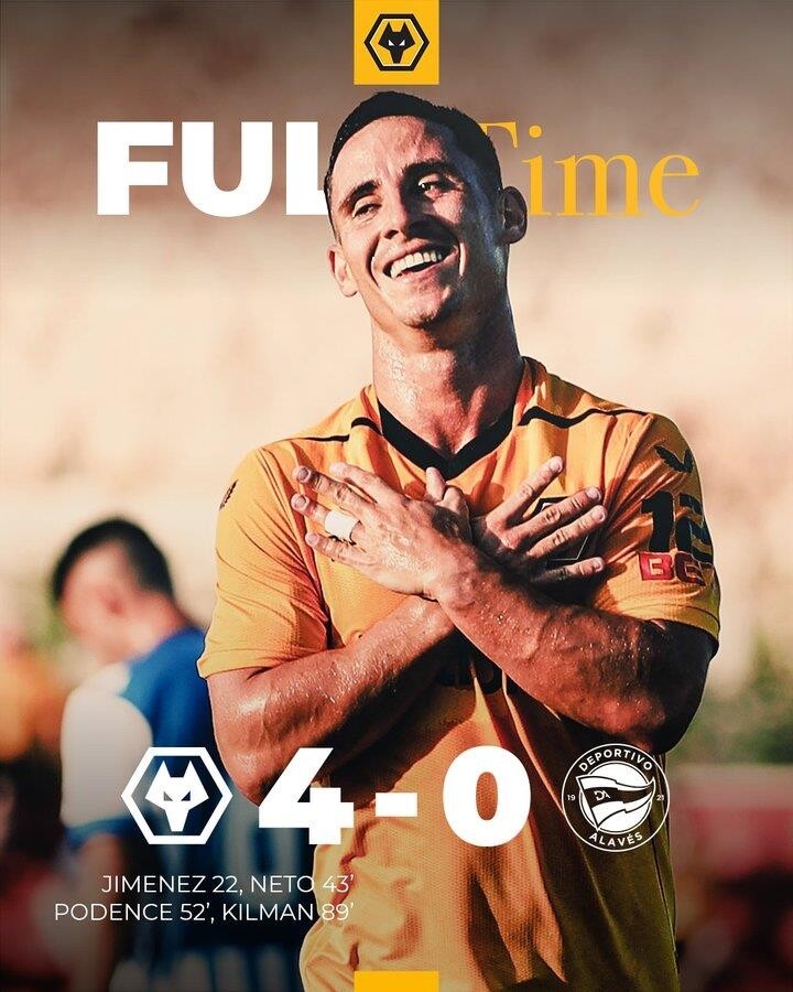 '황희찬 결장' 울버햄프턴, 프리시즌 경기서 알라베스 완파