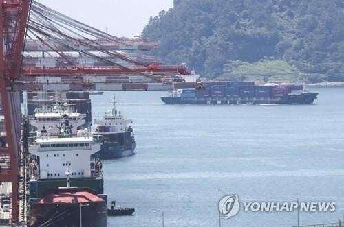 S. Korea's seaport cargo down 5.1 pct in Q2 amid Ukraine crisis