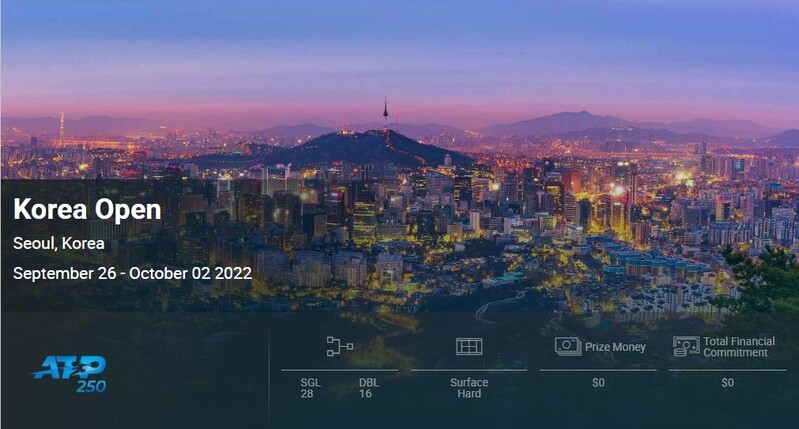 S. Korea to host 1st ATP tennis tournament in 26 years