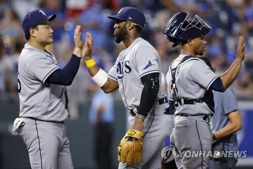 최지만, 후반기 첫 경기서 5타수 무안타 침묵…팀은 7-3 승리