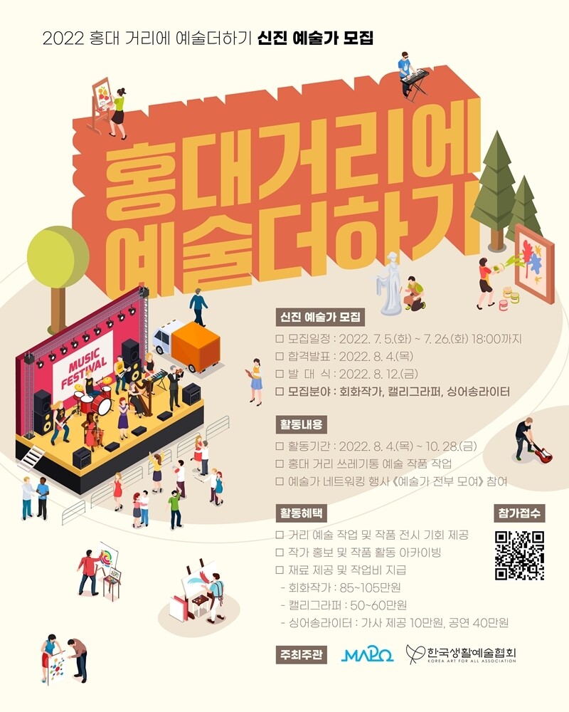 마포구 "홍대거리 쓰레기통, 작품으로 되살릴 예술가 찾아요"