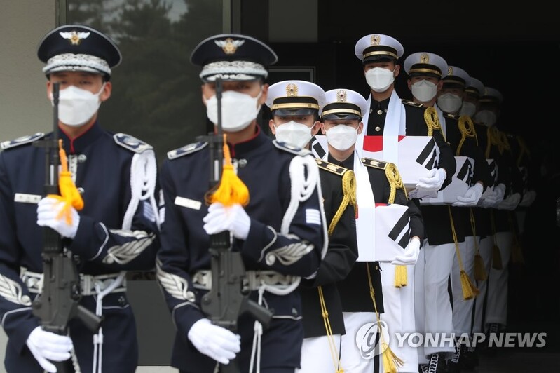 육군 6군단, 한국전쟁 전사자 발굴유해 영결식