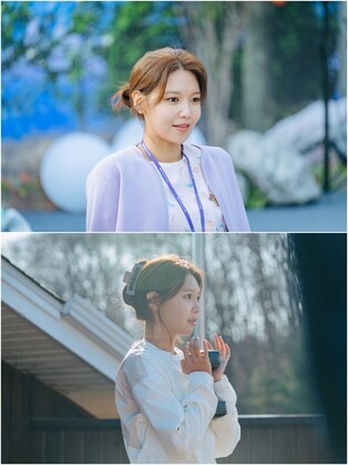 Photo of Sooyoung from Girl's Generation at shooting of new KBS 2TV drama  'If You Wish Upon Me'