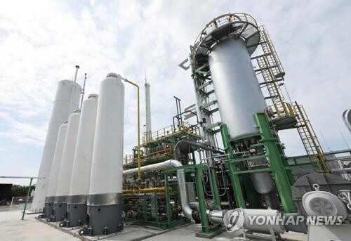 (LEAD) S. Korea to open 1st hydrogen production base in metropolitan area