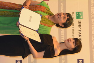 Photos from press conference of Seoul international Women's Film Festival
