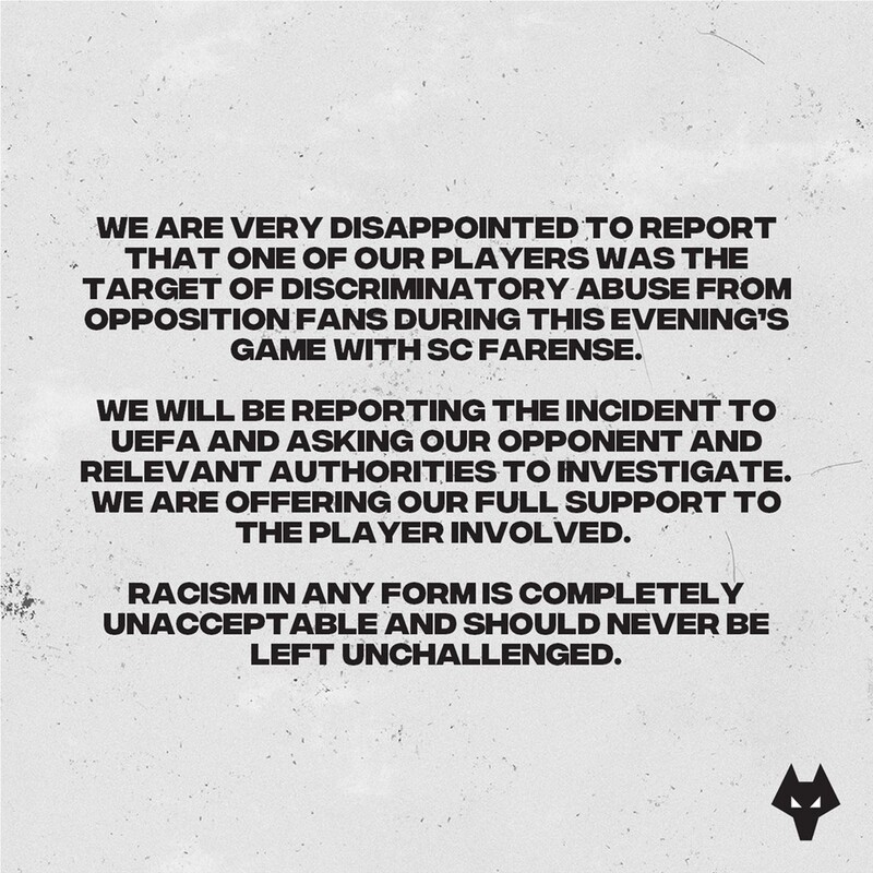 황희찬, 친선경기서 인종차별 당해…울버햄프턴 "UEFA에 보고"