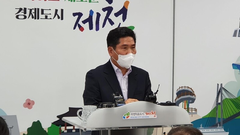 김창규 제천시장 "36홀 파크골프장 조성…체류관광 육성"