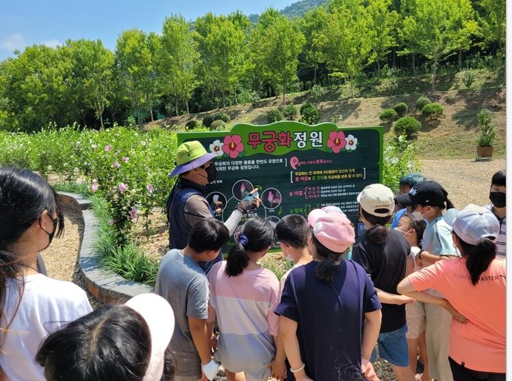 전남산림자원연구소, 15일까지 무궁화꽃 전시회