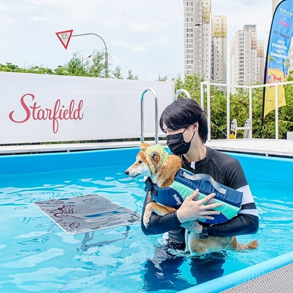스타필드 하남, 반려견 전용 워터파크 '펫터파크' 운영