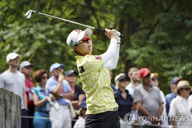 김효주, 여자골프 세계 랭킹 8위로 한 계단 상승