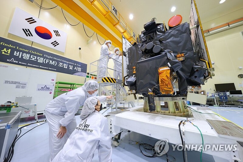 (LEAD) Final preparation under way for launch of S. Korea's 1st lunar orbiter